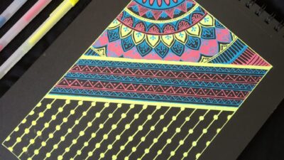 Multicolour Mandala Art [ ID 1310] with frame